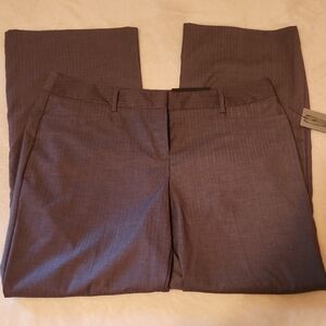 NWT Apt. 9 Womans Gray Trouser Pants Size 14
